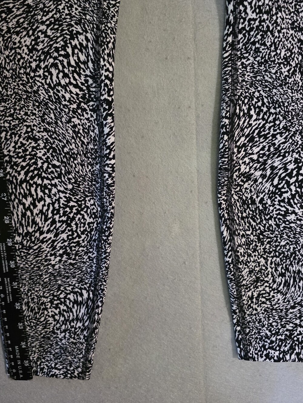 Lululemon Womens Warped Grain Alpine Instill High Rise Tight 27" Size 8 - Picture 5 of 10